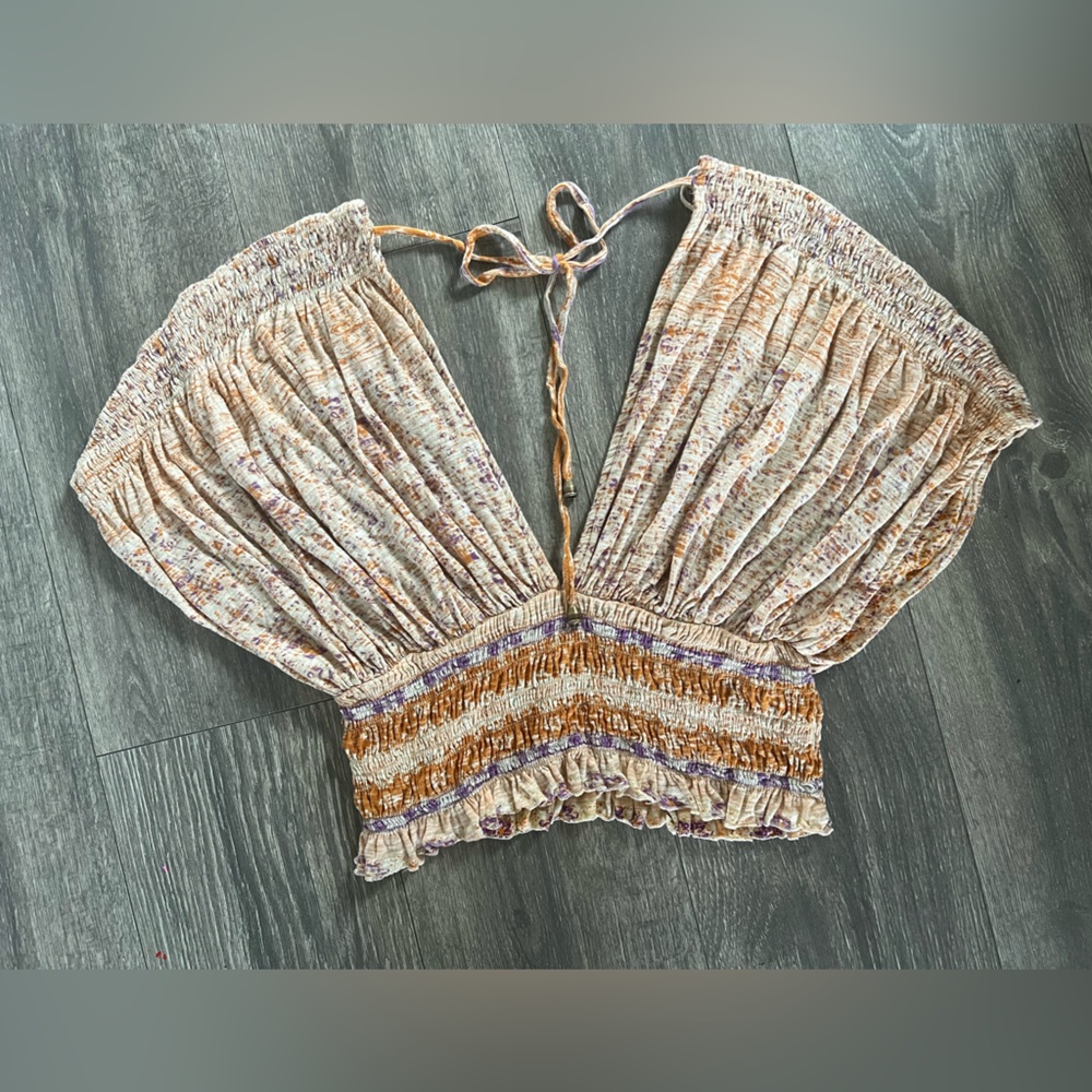 Free People Multicolor Crop Top - Picture 8 of 11